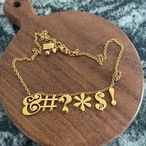 Kate Spade “Pardon my French” necklace